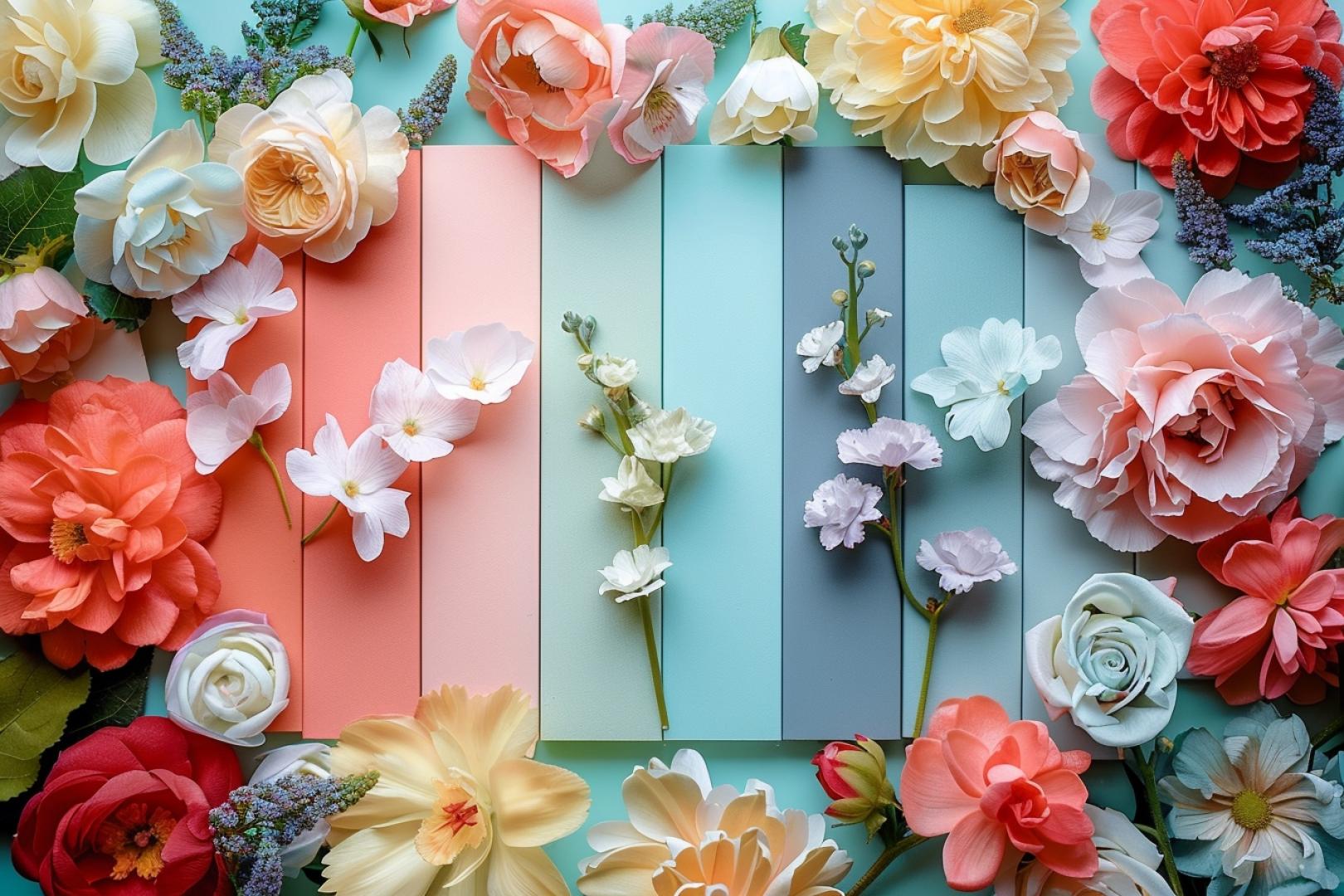 Les couleurs tendance pour le printemps 2023